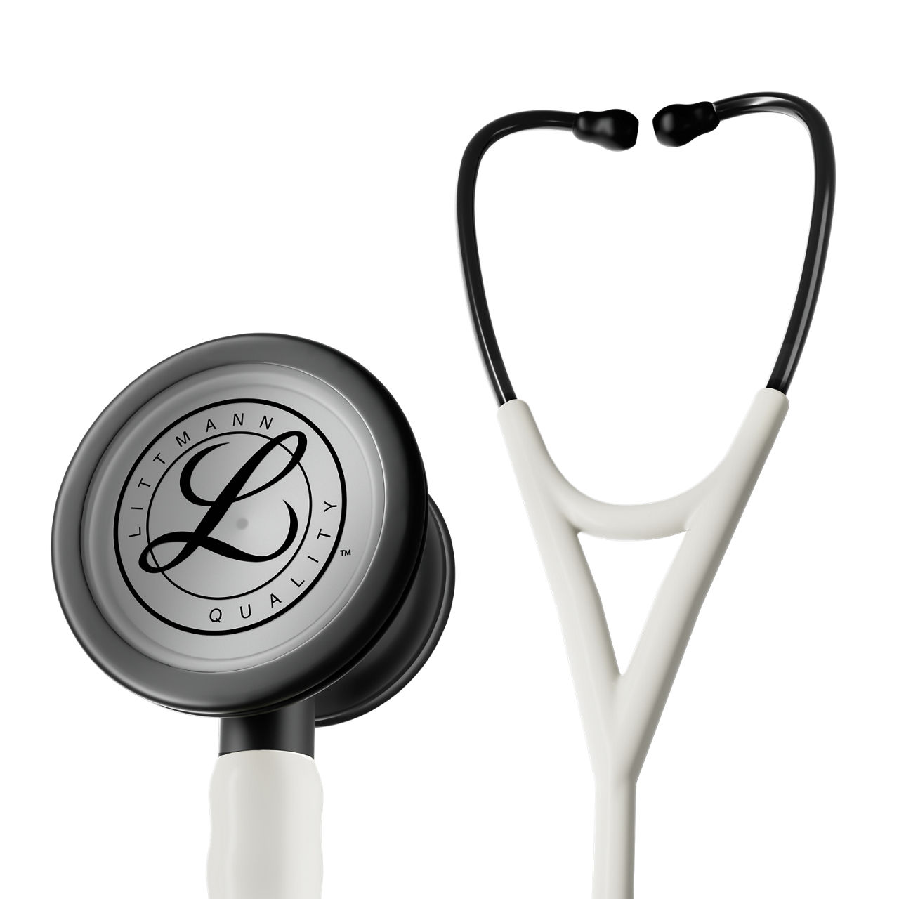 Littmann 6186C Satin Alabaster / Schwarz