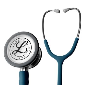 Littmann Classic III 5623C Stethoskop mit satiniertem karibikblauem Schlauch