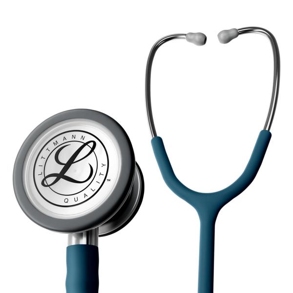 Littmann Classic III 5623C Stethoskop mit satiniertem karibikblauem Schlauch